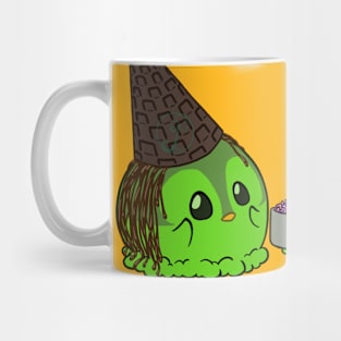 Penguinscoops - waffle witch hat Mug